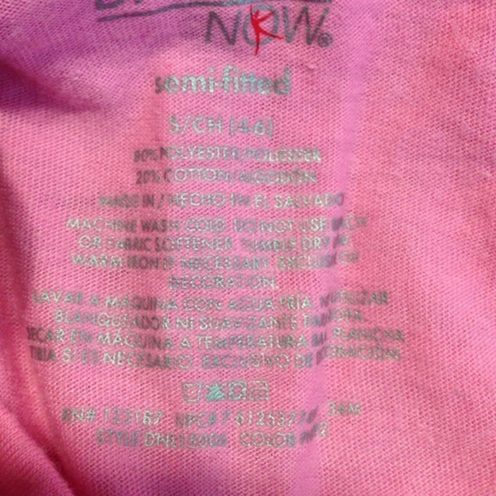 Daskin Now Short Sleeve Semi-Fitted Pink Top - Picture 3 of 4